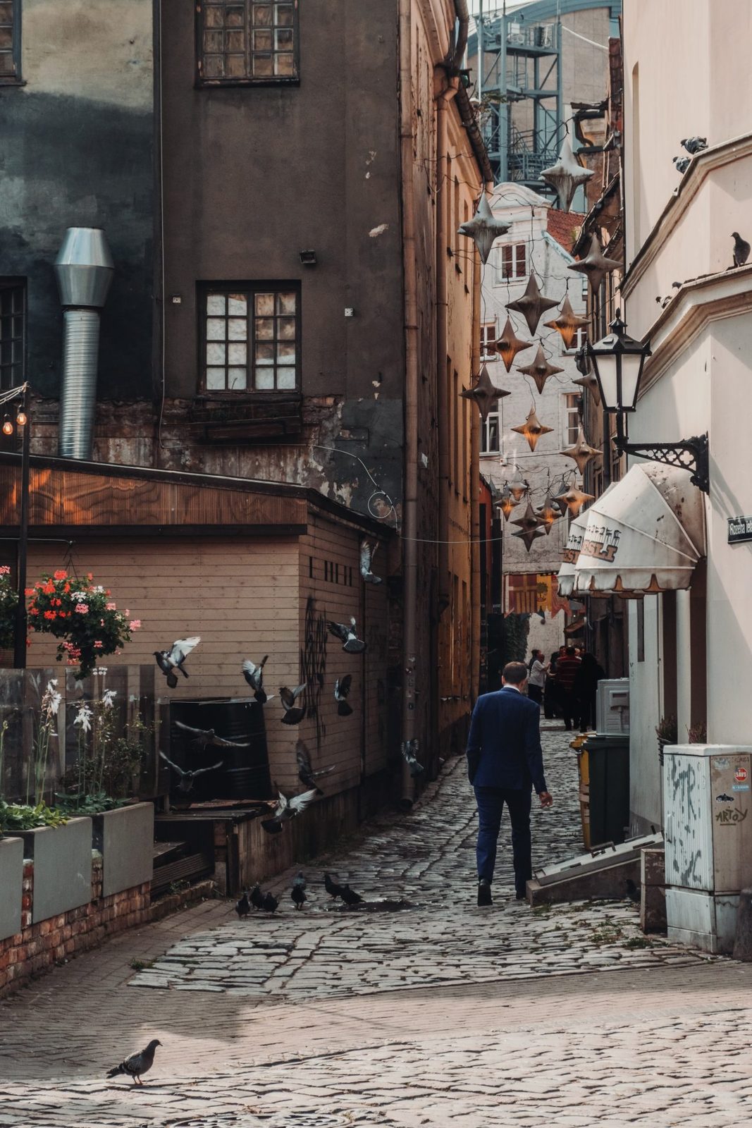 The streets of Rīga